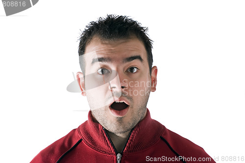 Image of Surprised Man