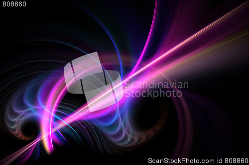 Image of Abstract Fractal Vortex