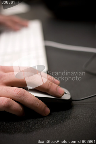 Image of On the Computer