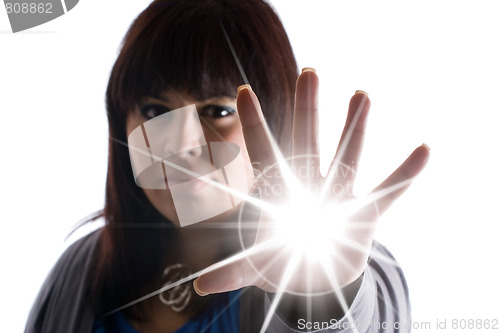 Image of Woman with Super Powers