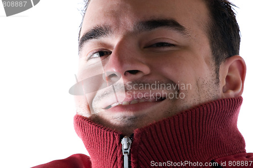 Image of Cold Shivering Man