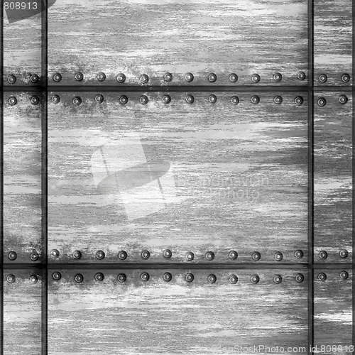 Image of Riveted Metal