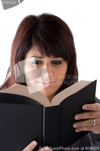 Image of Woman Reading a Book