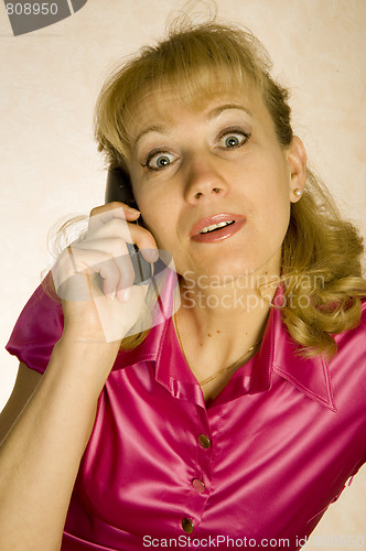 Image of Woman talking