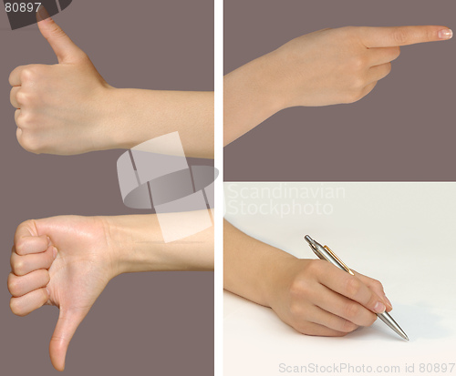 Image of Gesture set 1