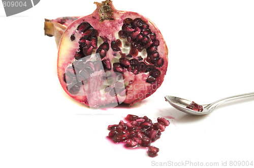 Image of juicy pomegranate