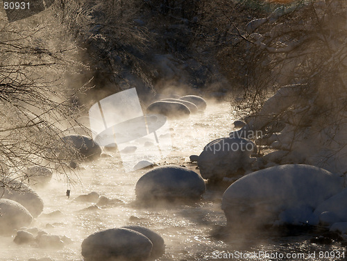 Image of Cold morning river