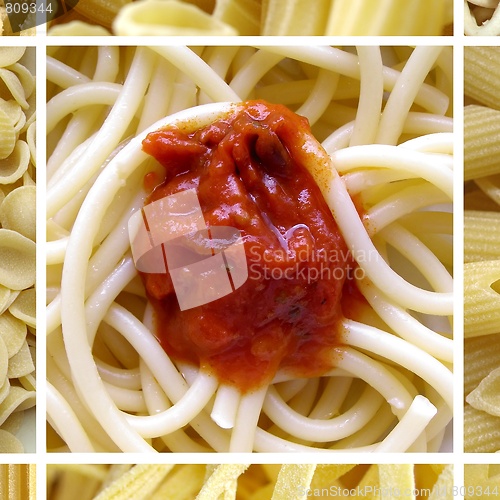 Image of Pasta collage