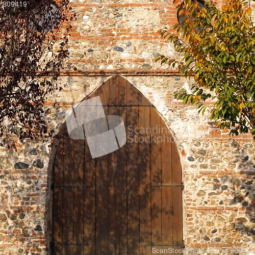 Image of Ancient medieval door