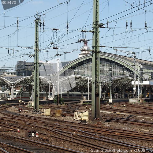 Image of Trains in station