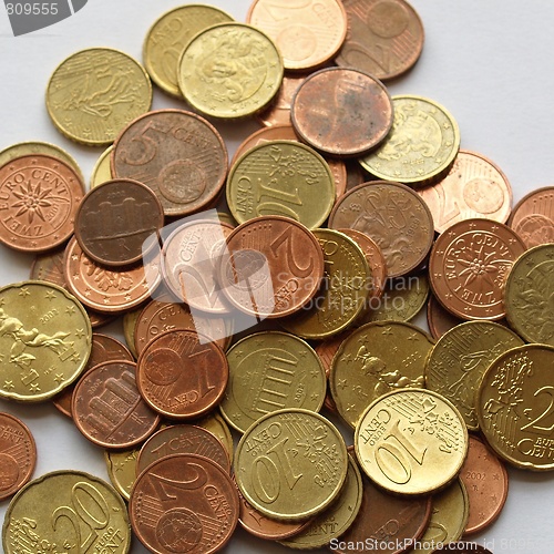 Image of Euro coins