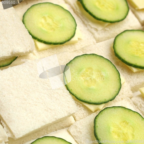 Image of Cucumber sandwich