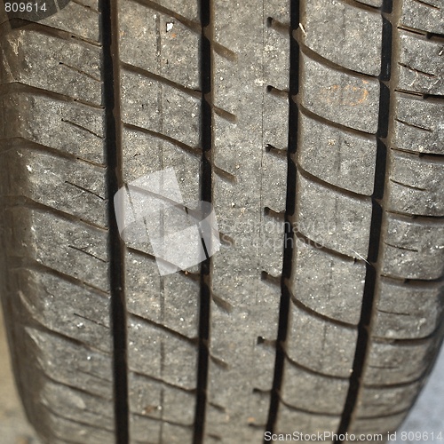 Image of Wheel tyre