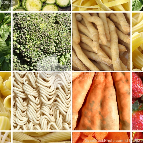 Image of Food collage