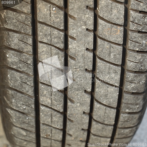 Image of Wheel tyre