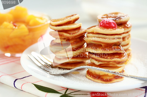Image of Sweet mini pancakes 