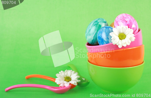 Image of Easter eggs