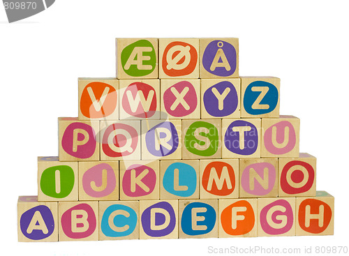Image of Alphabet bricks