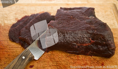 Image of Raw whale meat