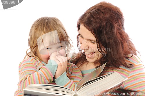 Image of Mom and daughter laughing