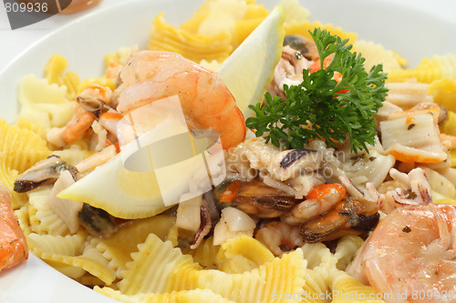 Image of Seafood dinner