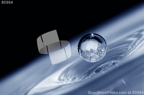 Image of water droplet