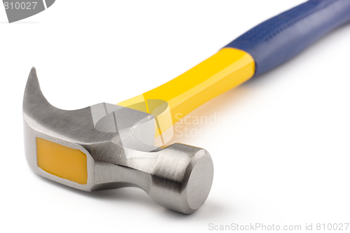 Image of Single blue and yellow hammer