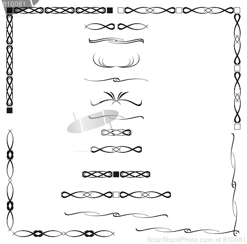 Image of Abstract calligraphy