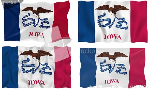 Image of Flag of Iowa