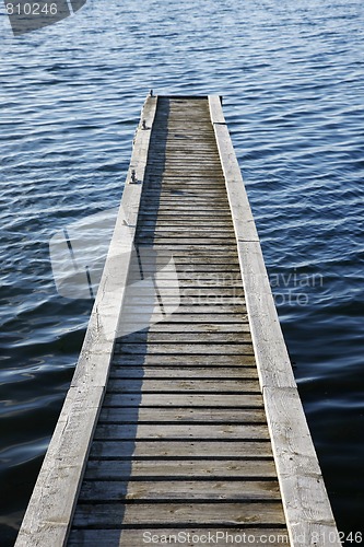 Image of Wooden jetty