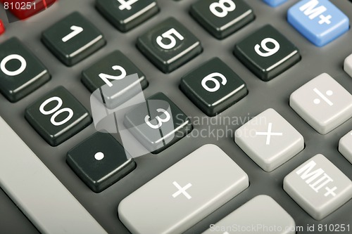Image of calculator close-up
