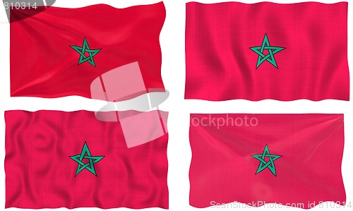 Image of Flag of Morocco