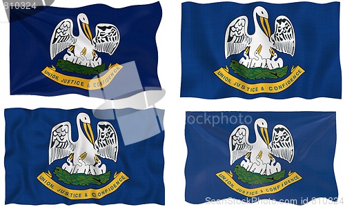 Image of Flag of Louisiana