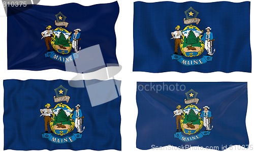 Image of Flag of Maine