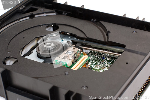 Image of Open DVD drive