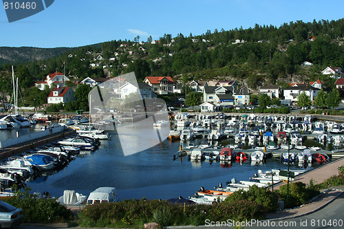 Image of Norwegian village