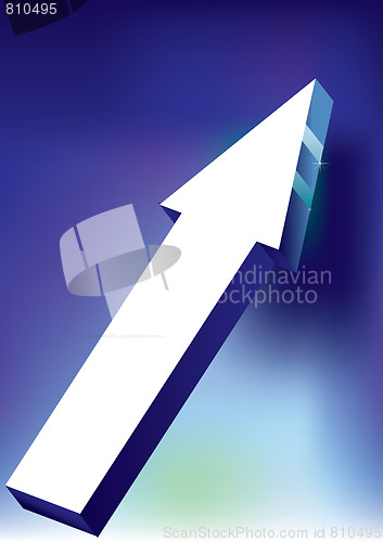 Image of Blue arrow