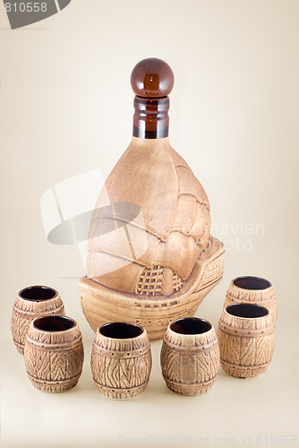 Image of Ceramic bottle