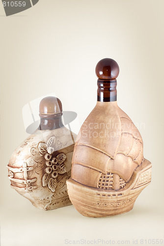 Image of Ceramic bottle