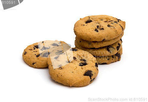 Image of Round Pastry with chocolate