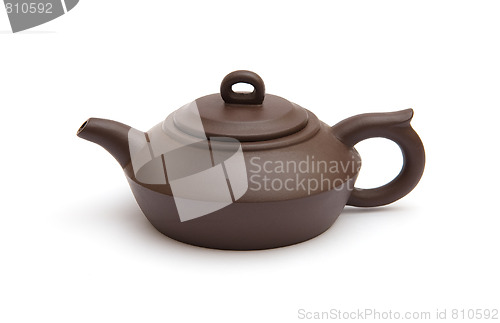 Image of Brown teapot