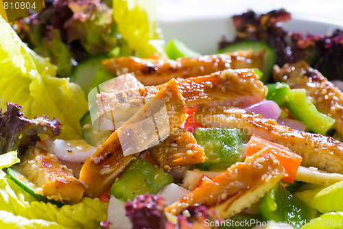 Image of sesame chicken salad