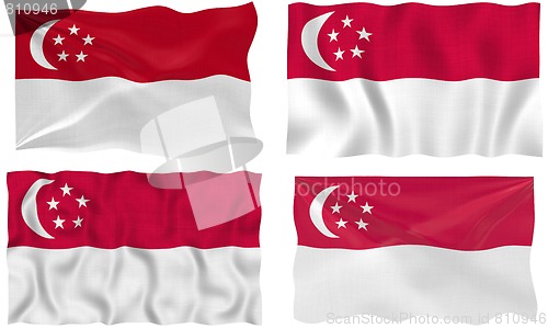 Image of Flag of Singapore