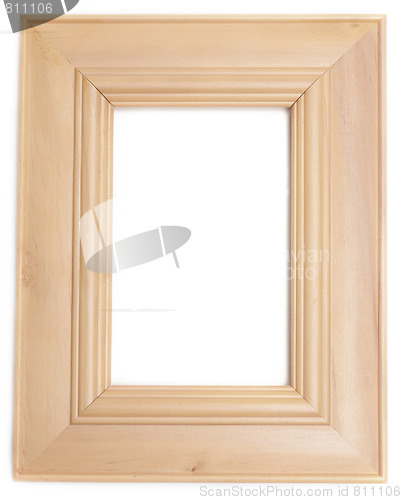 Image of Wooden frame for photography