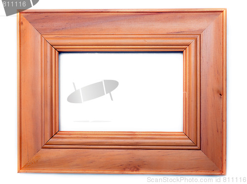 Image of Wooden frame for photography