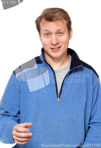 Image of Portrait men blond