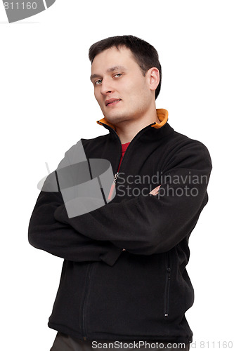 Image of Man in black sweater