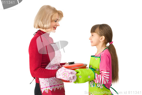 Image of Mum with a daughter