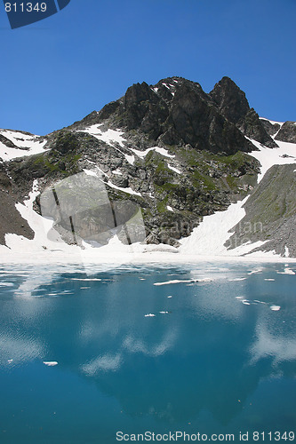 Image of Lake in mountains