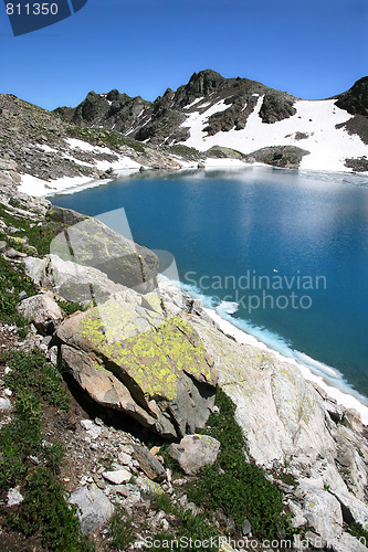 Image of Lake in mountains